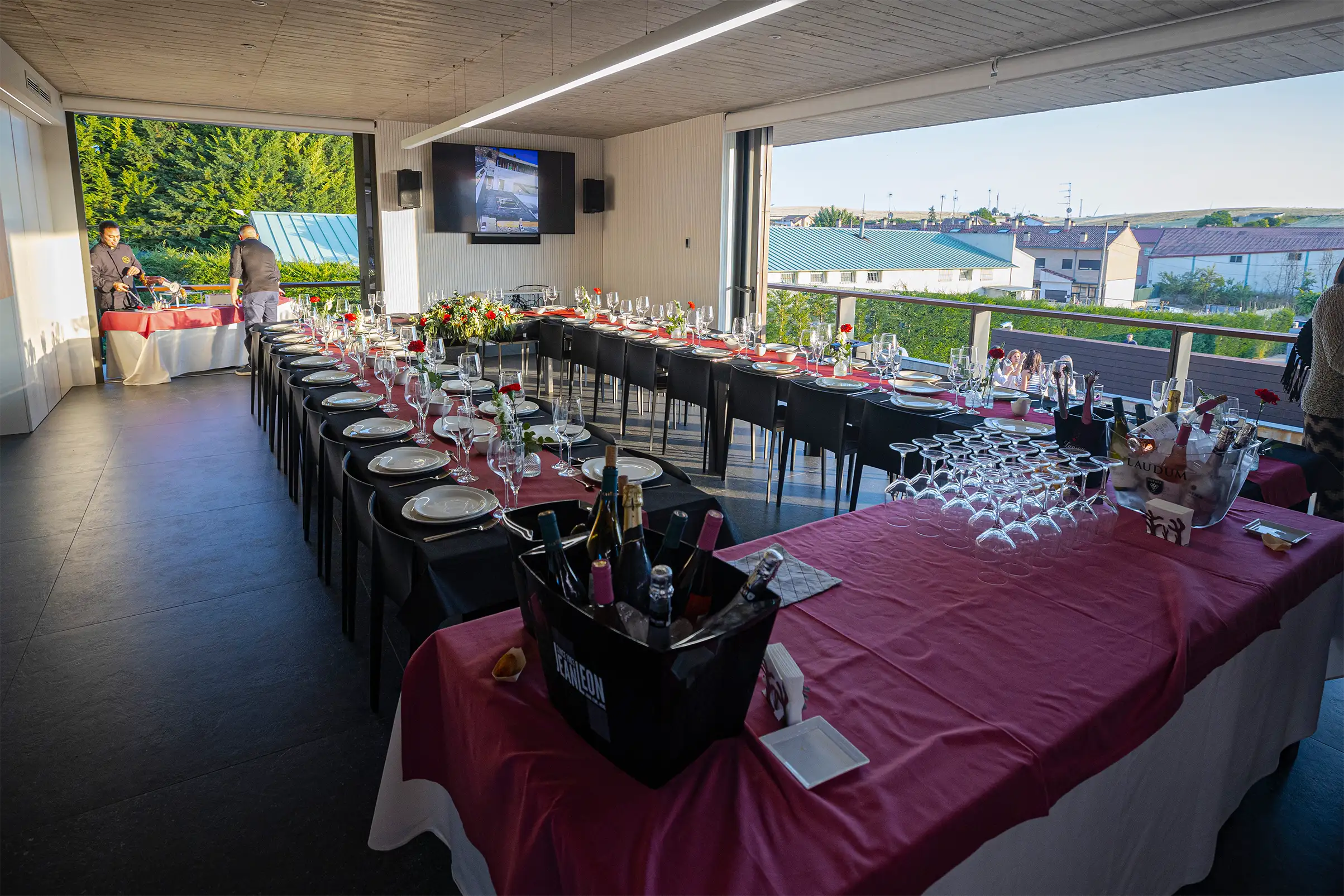 Cocktail en el Merendero de Burgos